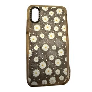CASETiFY iPhone x 10 Case Daisy Floral Trim